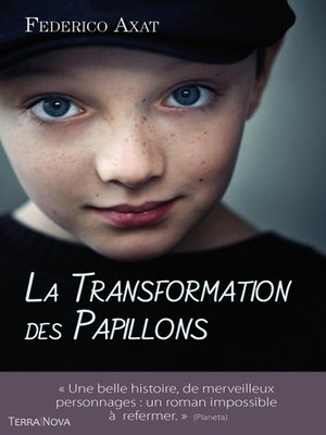 cover image of La transformation des papillons